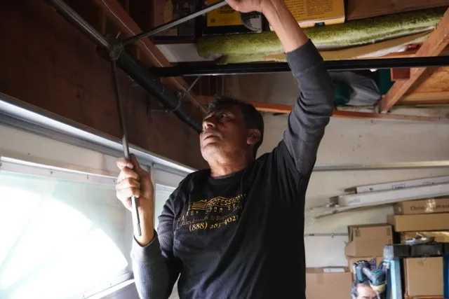 Garage door device installation