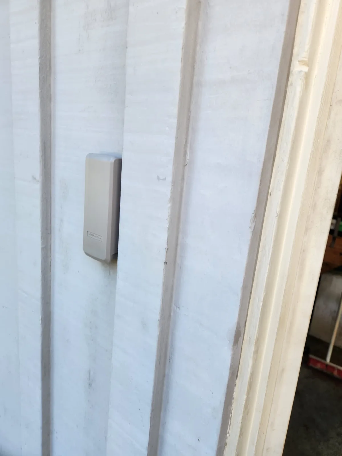 Garage door keypad and remote setup