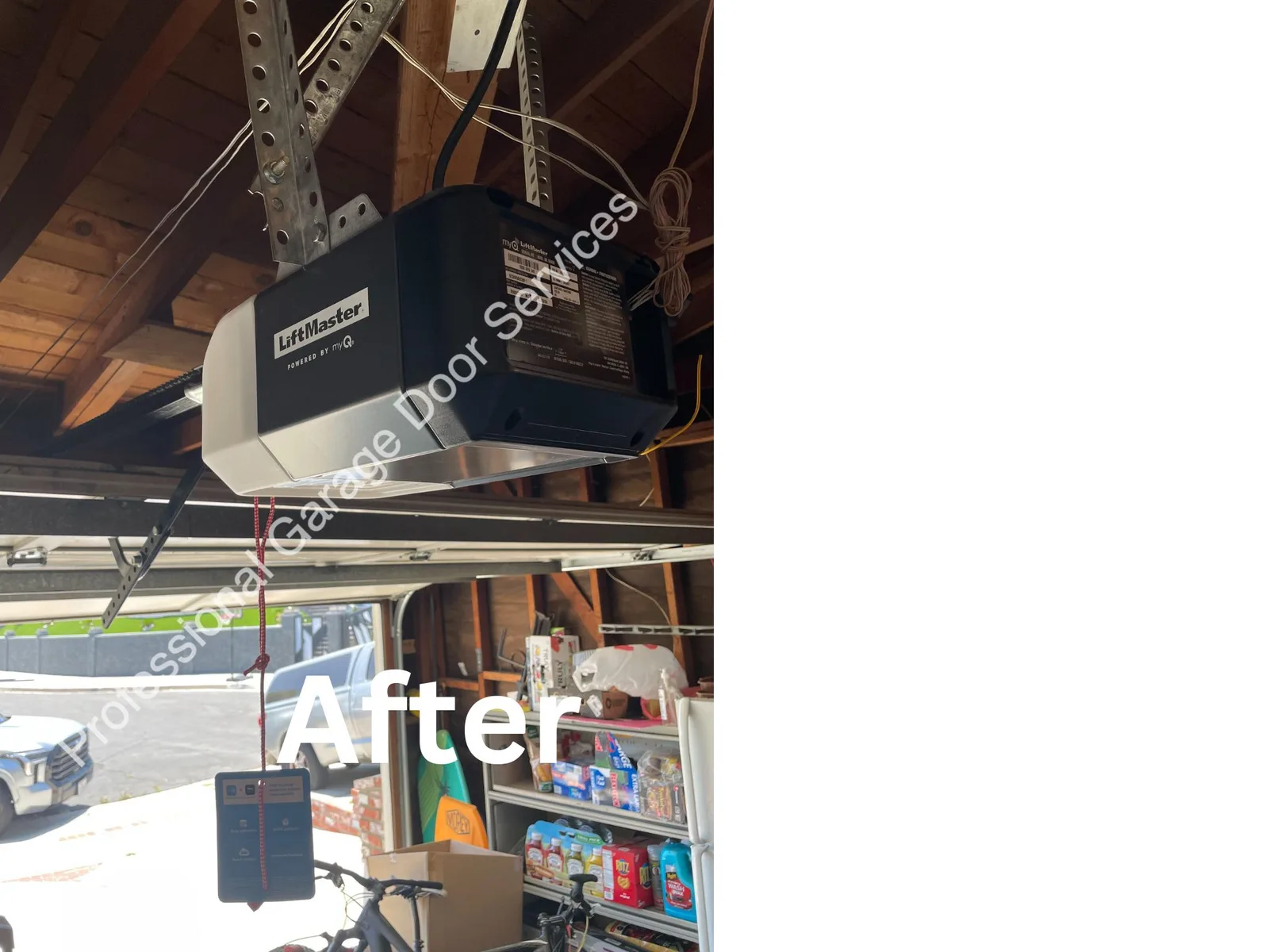 Garage Door Replacement - after