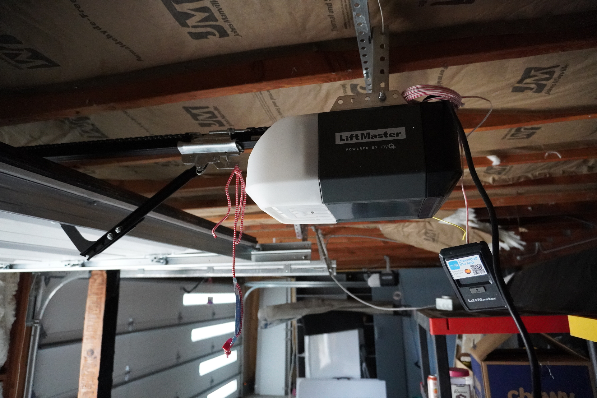 Professional LiftMaster opener installation