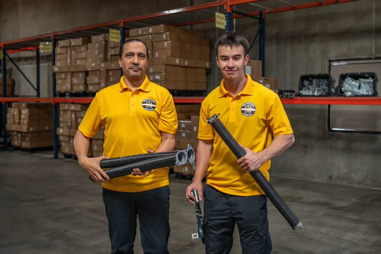 Professional Garage Door Services warehouse and facility