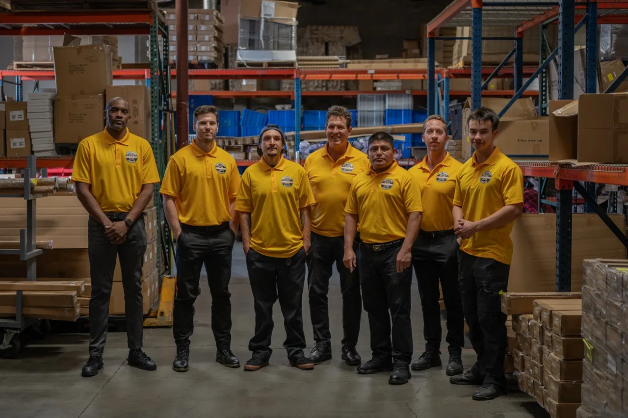 Professional Garage Door Services warehouse and facility