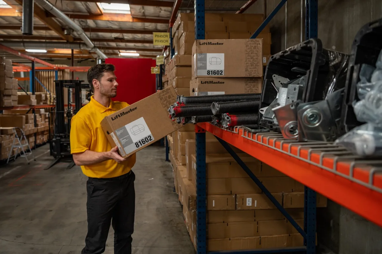 Professional Garage Door Services warehouse and facility